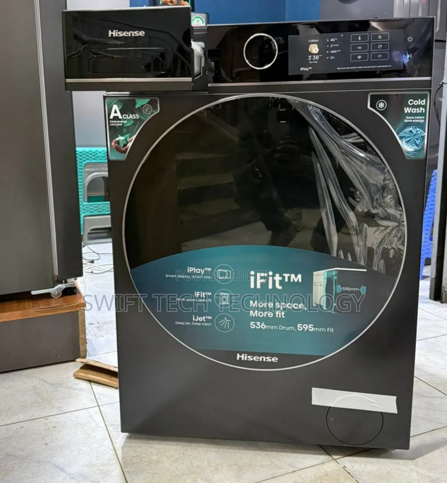 Washing Machine Hisense 12/8kg Wash and Dry