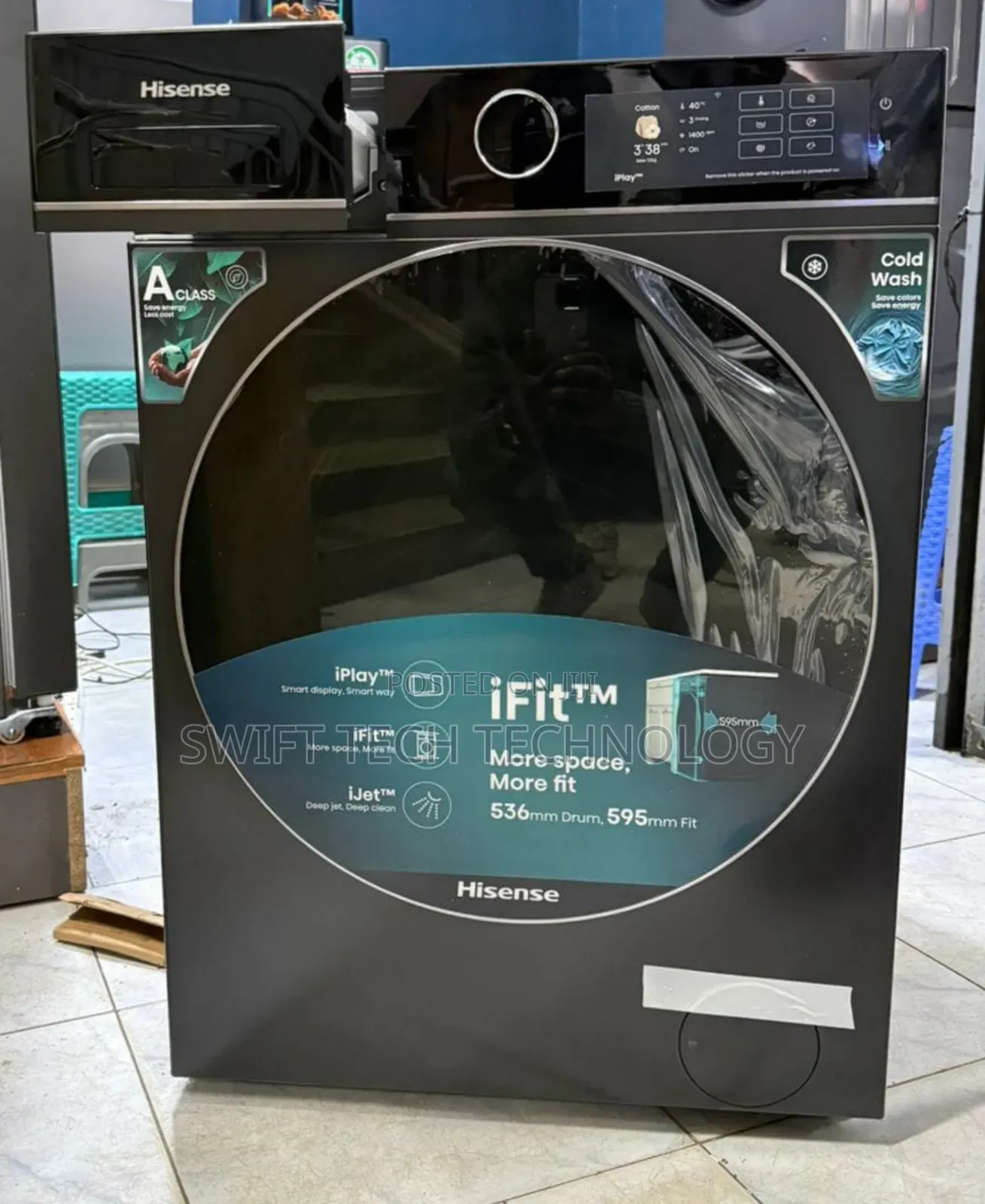 Washing Machine Hisense 12/8kg Wash and Dry