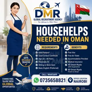 House Maid Jobs at Oman