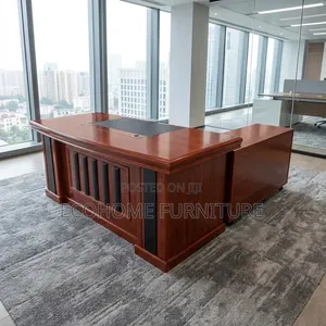 Office Desk; Executive Desk 1.8m With Mahogany Finish