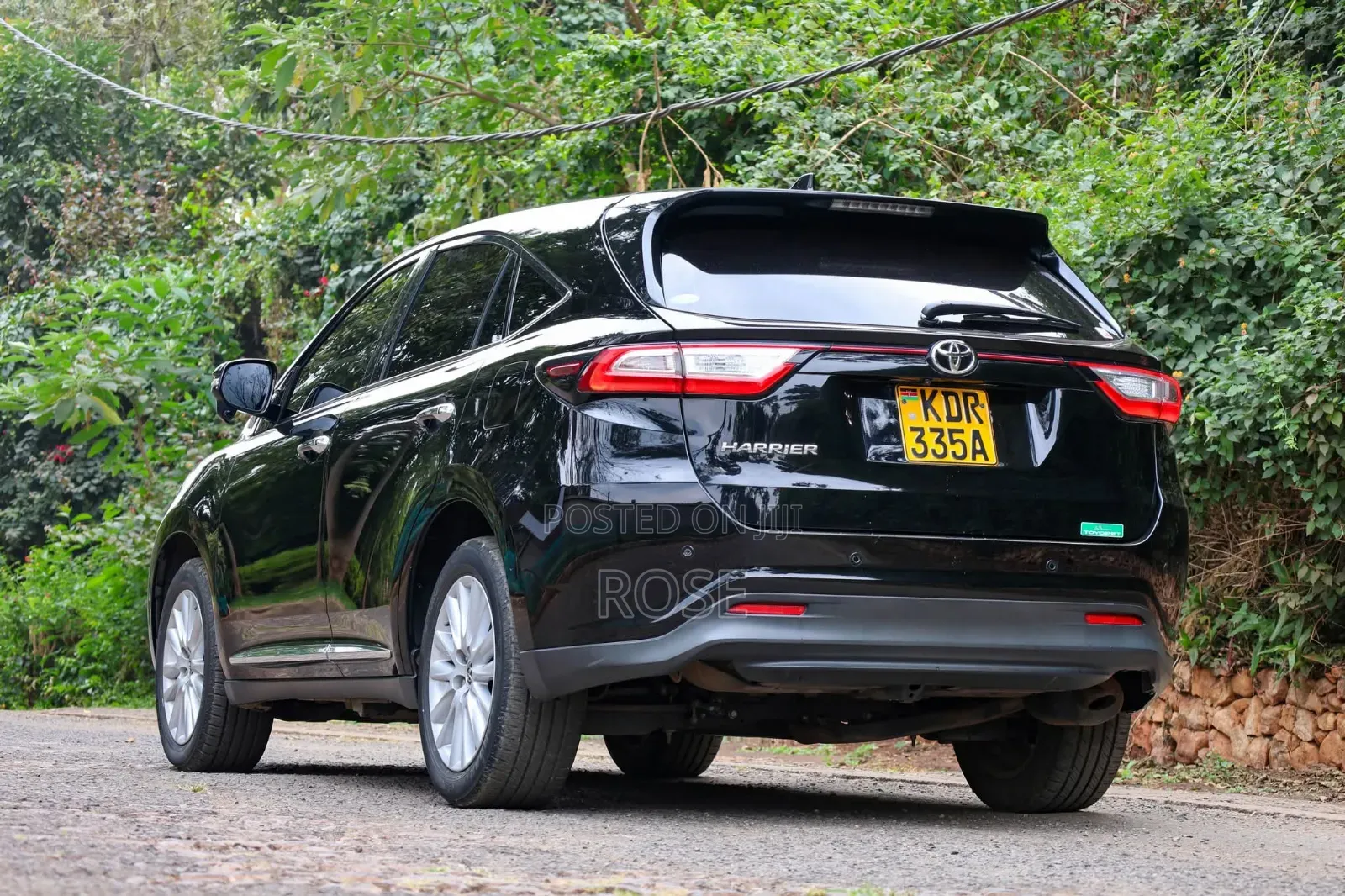 Toyota Harrier 2017 Black