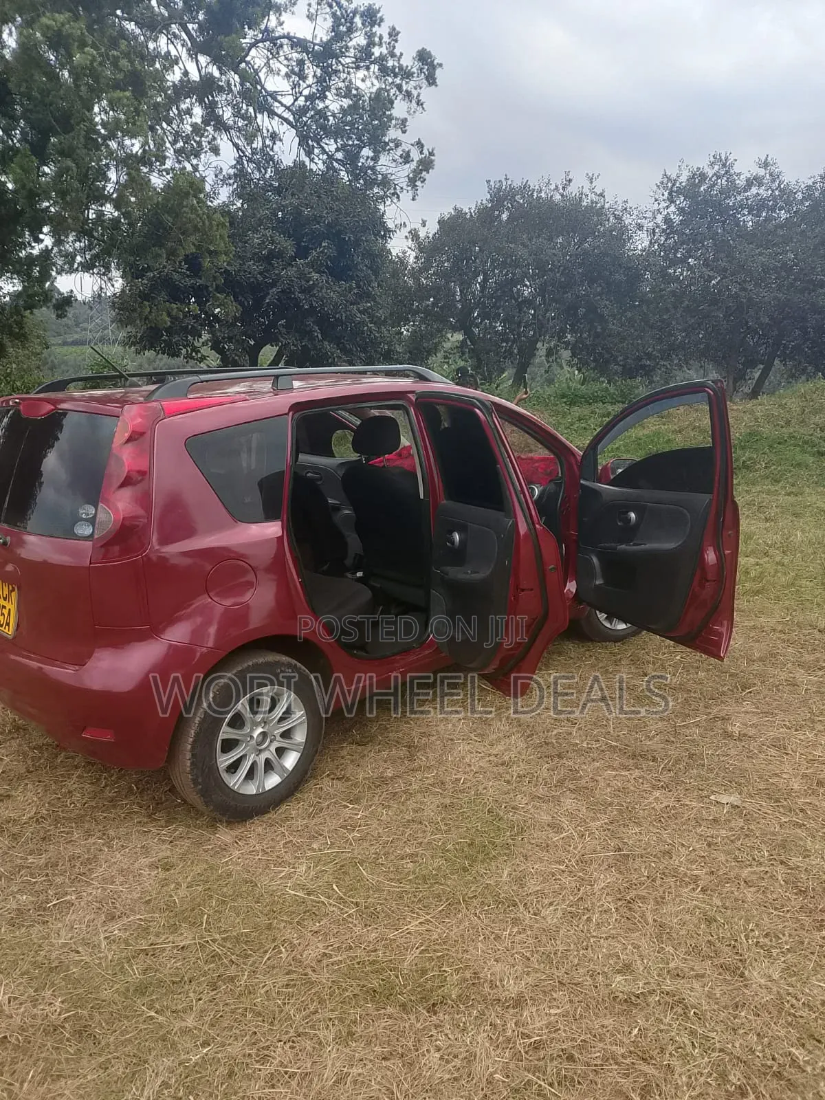 Nissan Note 2008 Red