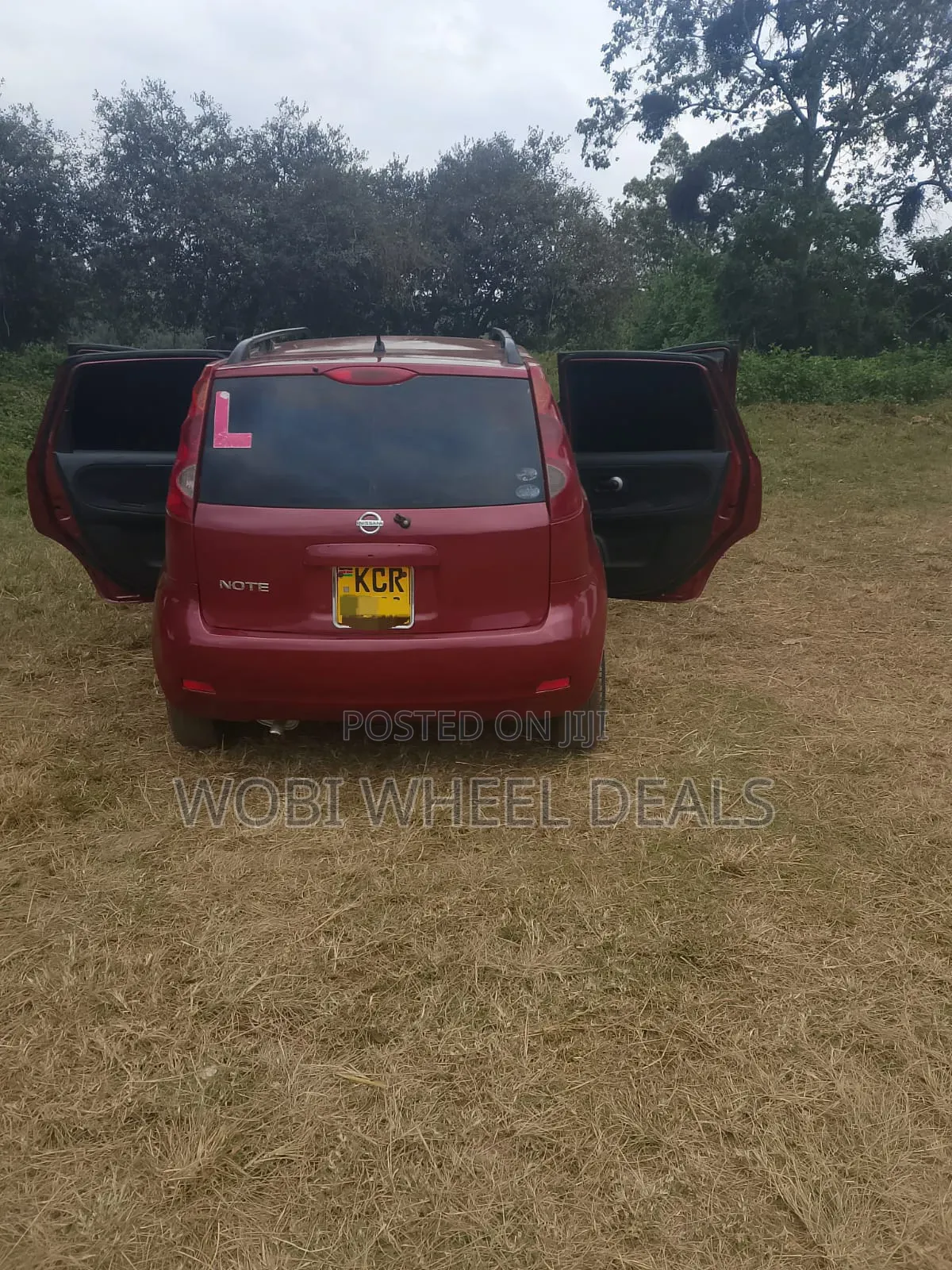 Nissan Note 2008 Red