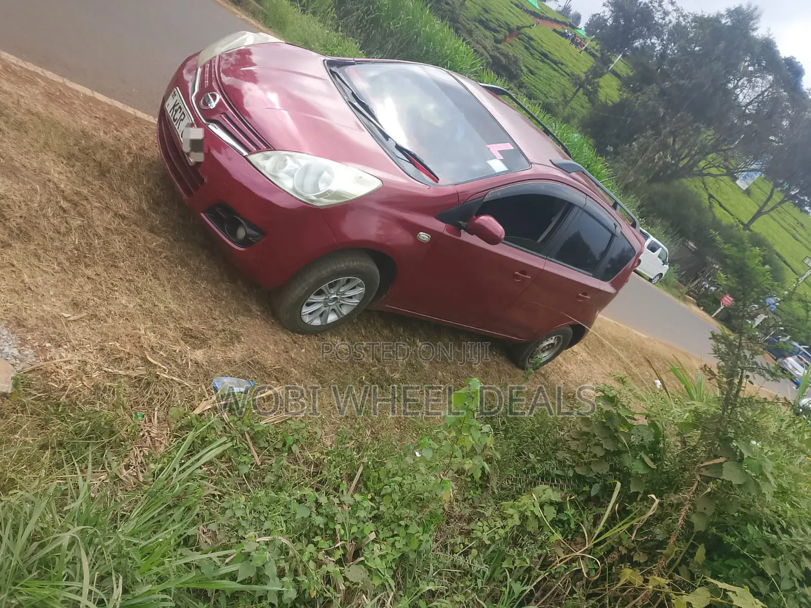 Nissan Note 2008 Red