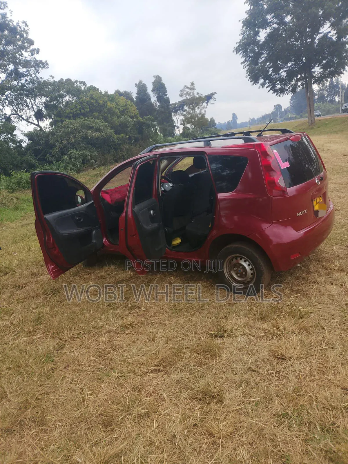 Nissan Note 2008 Red