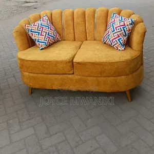 Modern Fancy, 2 Seater Sofa, With Spring Cushion 