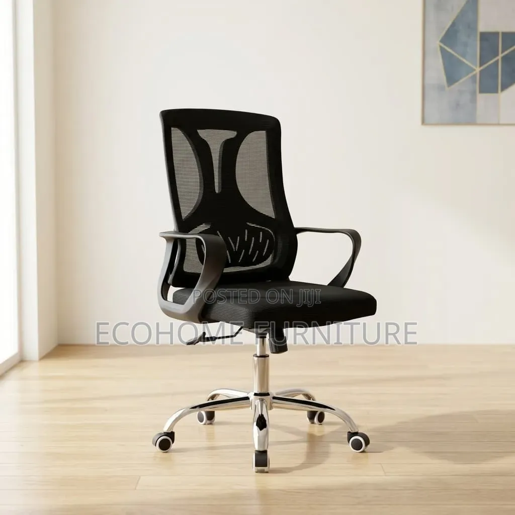Office Chair; Mid-Back Ergonomic Mesh Chair