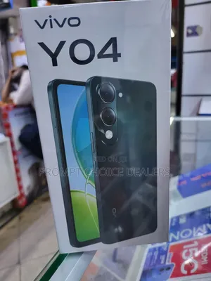 New Vivo Y04 128 GB Black