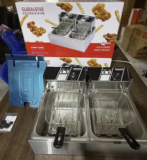 Double Deep Fryer 6l+6l