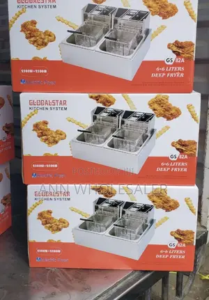 Double Deep Fryer 6l+6l