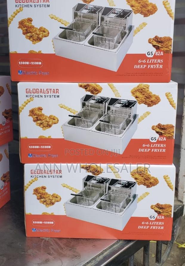 Double Deep Fryer 6l+6l - thumbnail 2