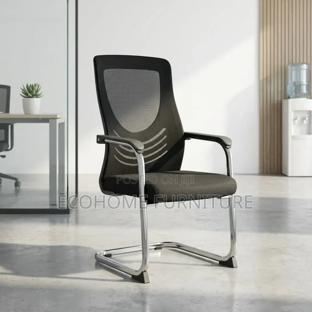 Office Chair; New Design Visitor Chair With Chrome Base