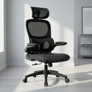 Office Chair; Ergonomic Office Chair With Back Flip Hand