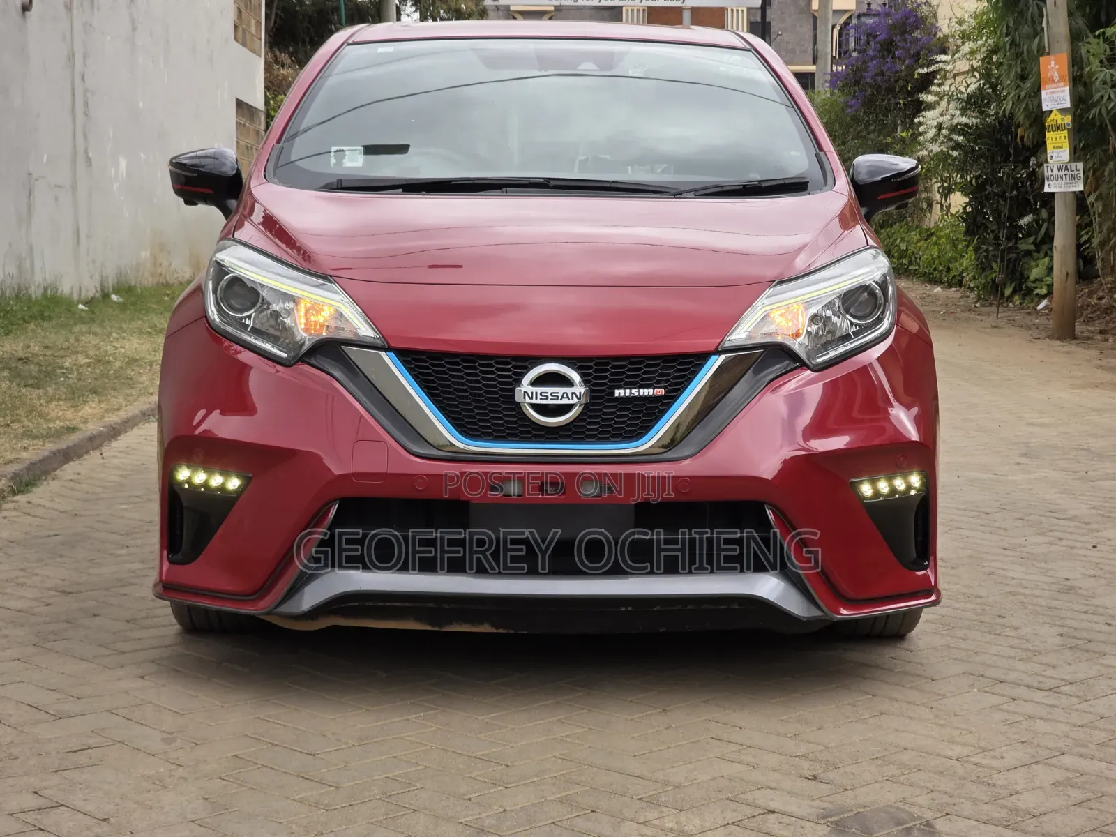 Nissan Note 2019 Red