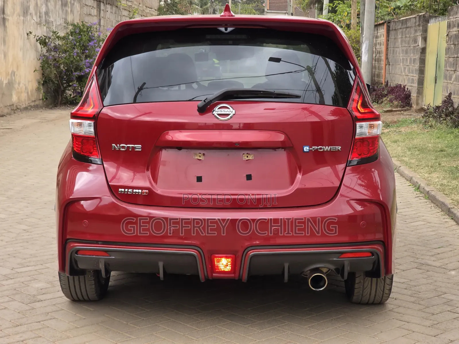 Nissan Note 2019 Red
