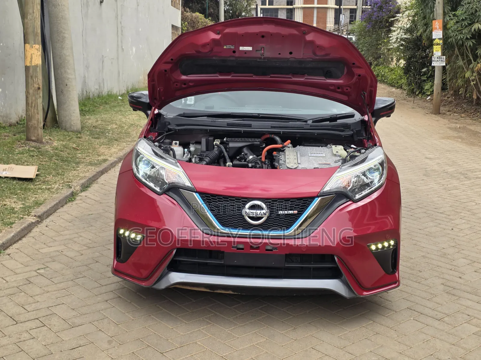 Nissan Note 2019 Red