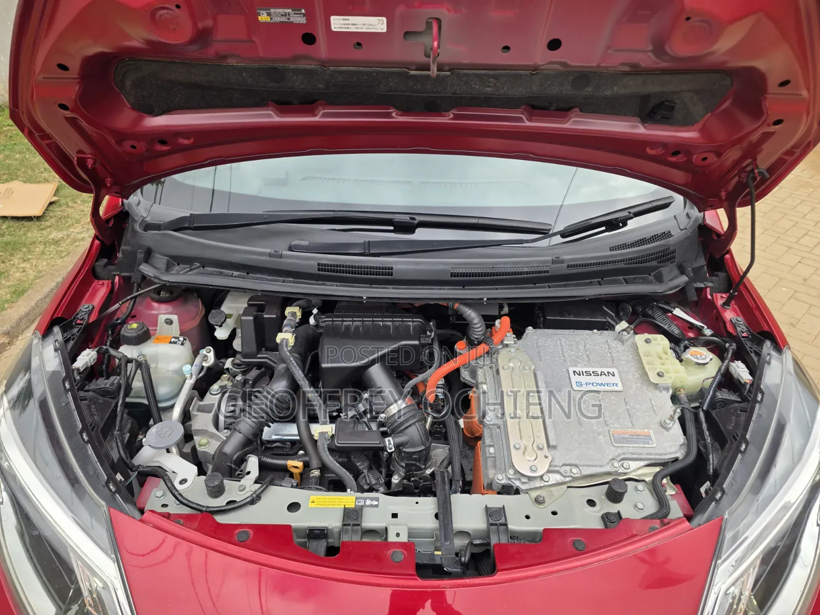 Nissan Note 2019 Red