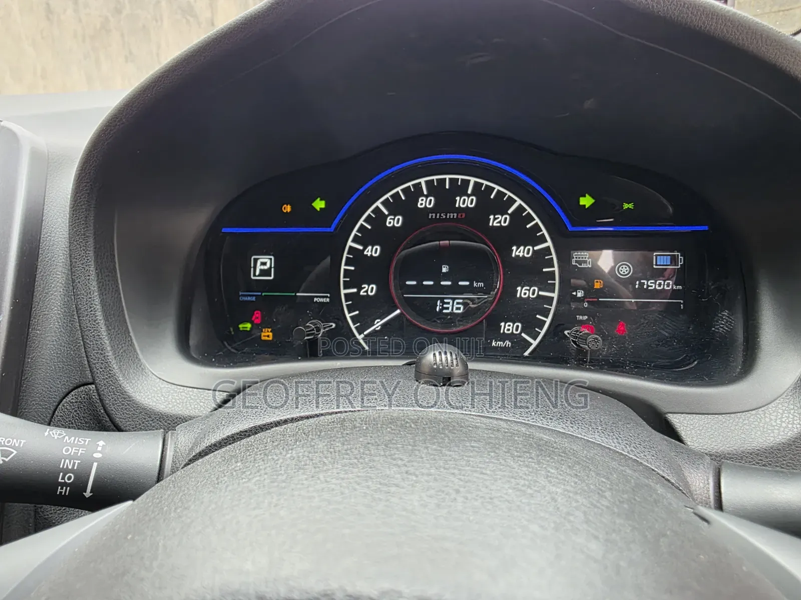 Nissan Note 2019 Red