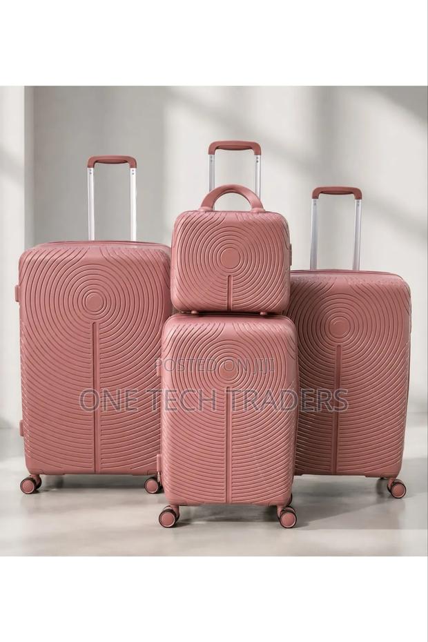4 in 1 Rubber Suitcase- Unbreakable