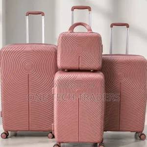 4 in 1 Rubber Suitcase- Unbreakable
