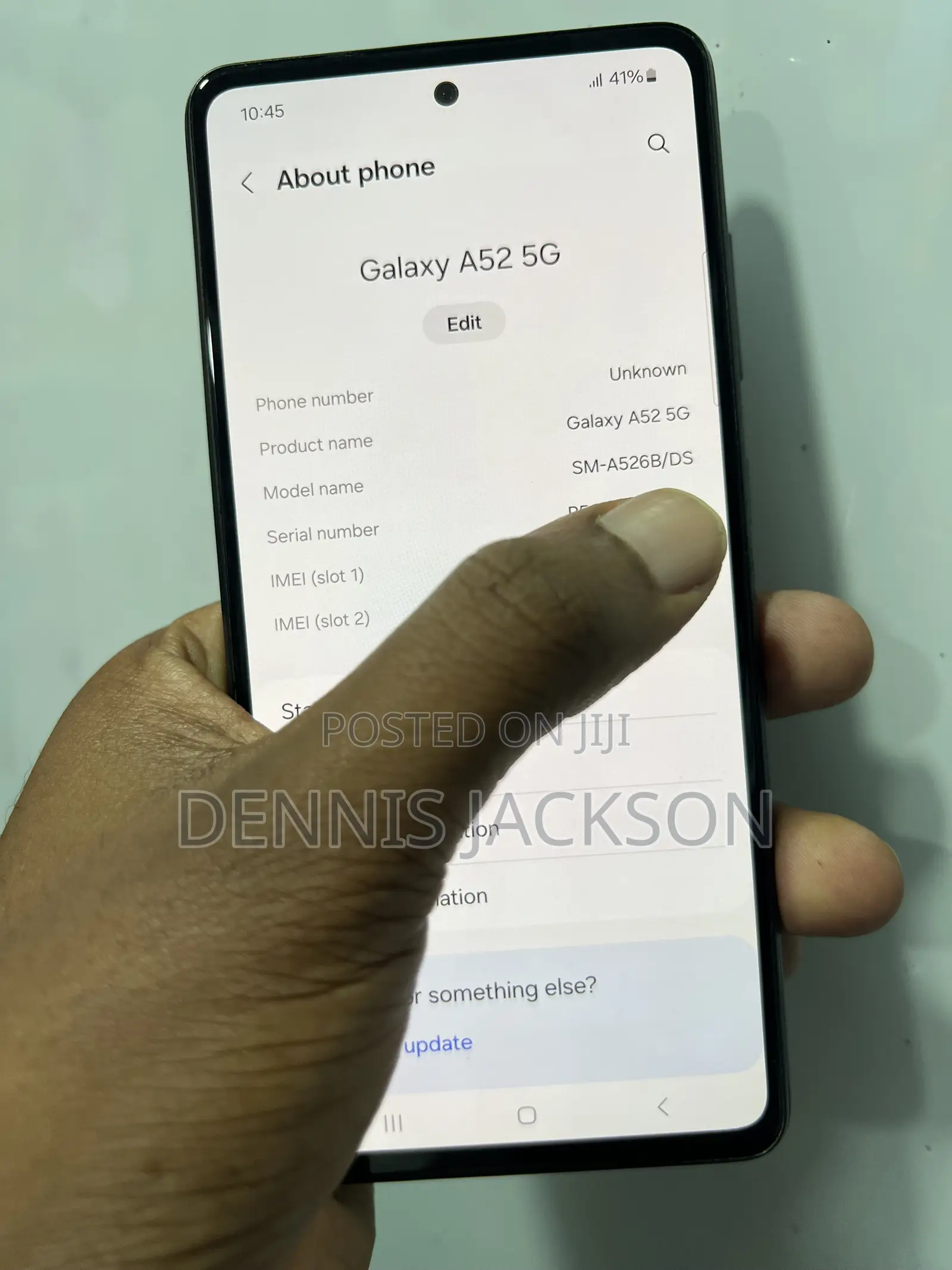 Samsung Galaxy A52 5G 128 GB Black