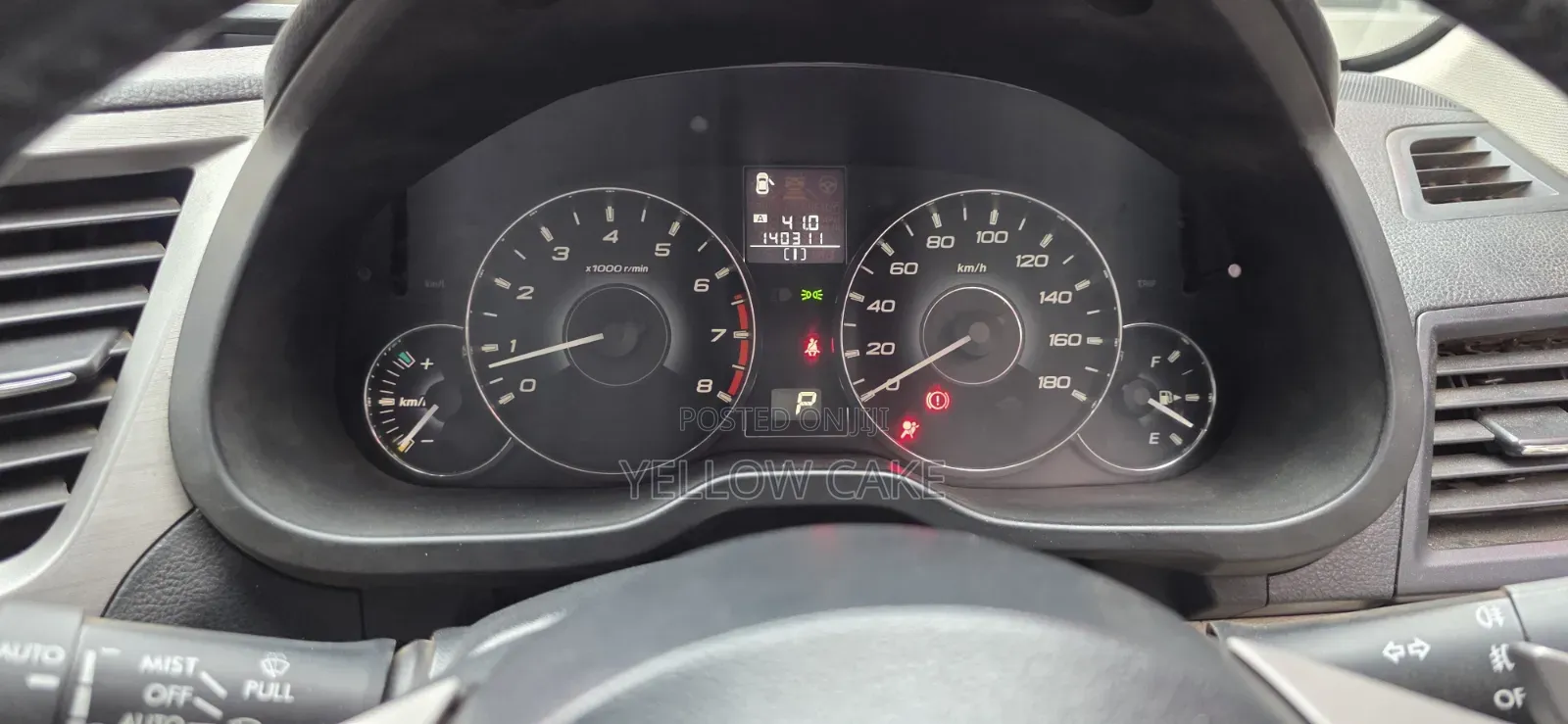 Subaru Legacy 2011 Gray