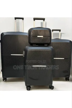 Suitcases, Set of 4pieces Unbreakable ( Rubber) Size 1