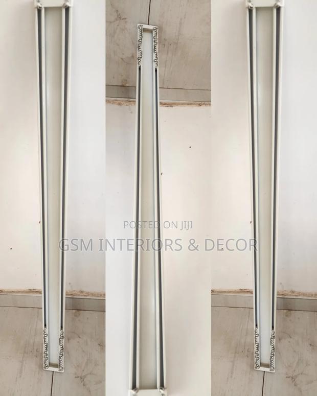 Aluminium Curtain Rails With Plastic Rollers/Runners - thumbnail 2