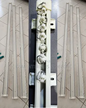 Bendable Aluminium Curtain Rails in Bi-Wheel Runners