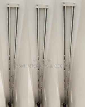 Aluminium Track Rails With Adequate Accessoring in Ceiling/Wall Mount