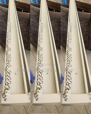 Aluminum Double Rails for Hidden Curtains Installation With Hooks