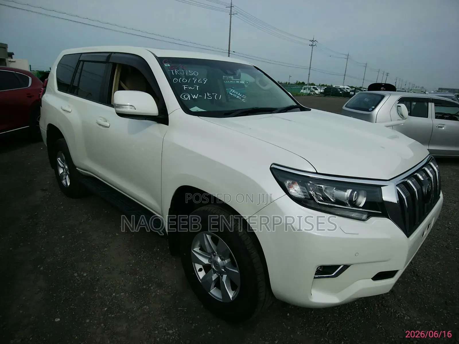 Toyota Land Cruiser Prado 2019 White