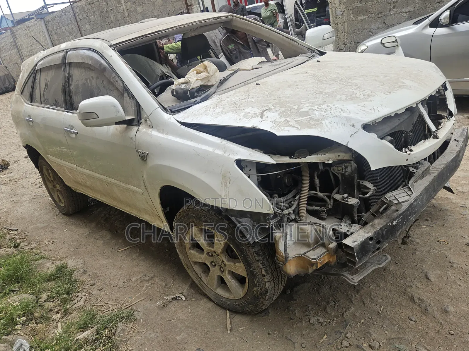 Toyota Harrier 2008 White