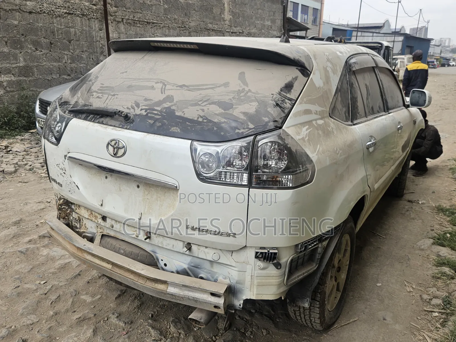 Toyota Harrier 2008 White