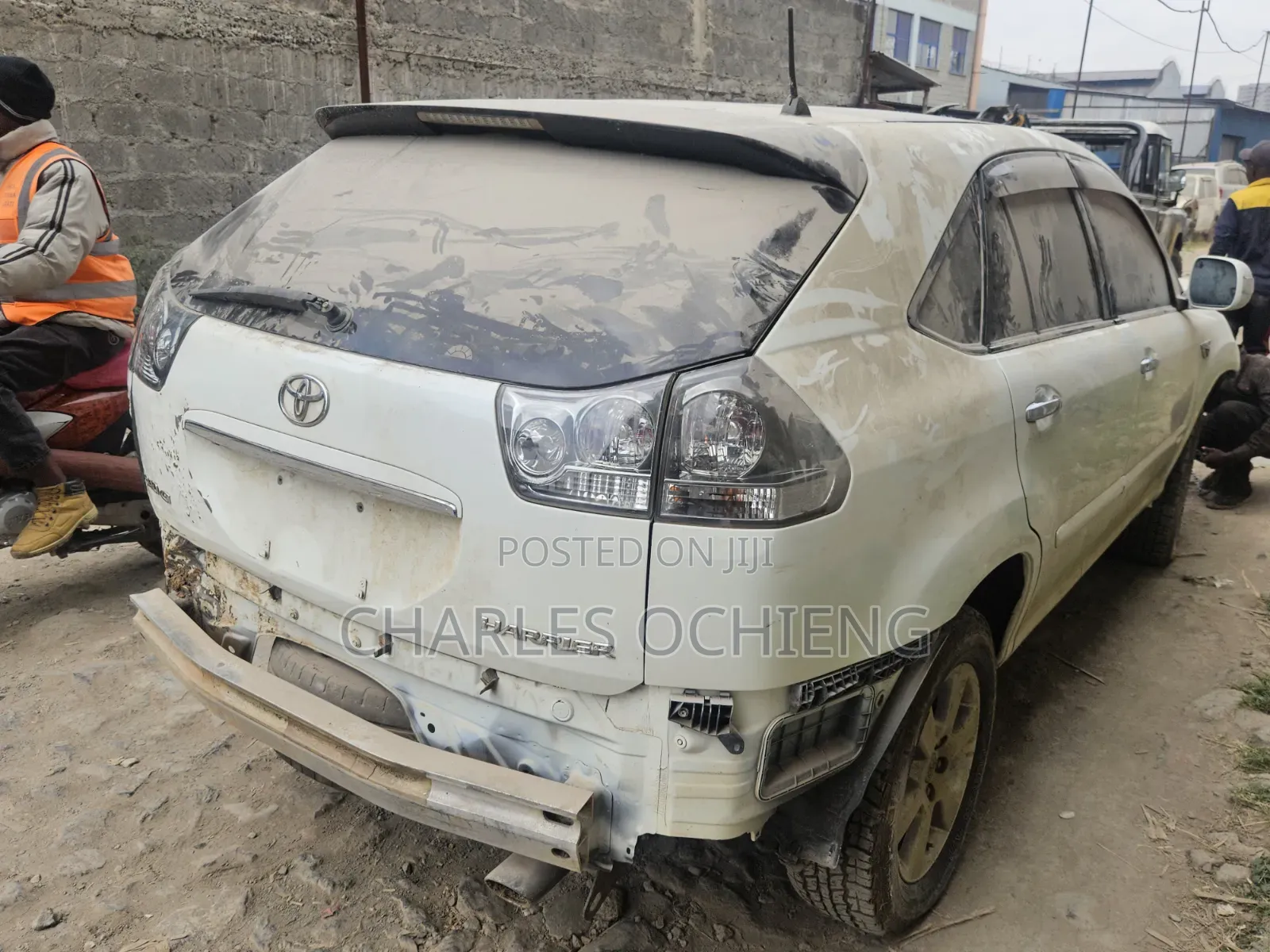 Toyota Harrier 2008 White