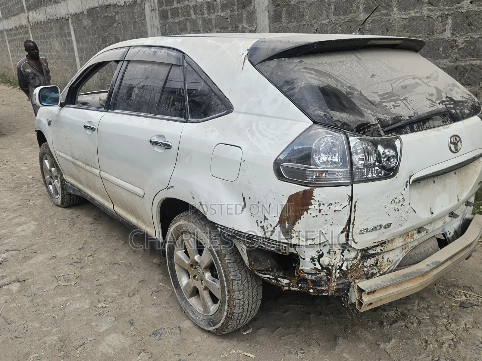 Toyota Harrier 2008 White