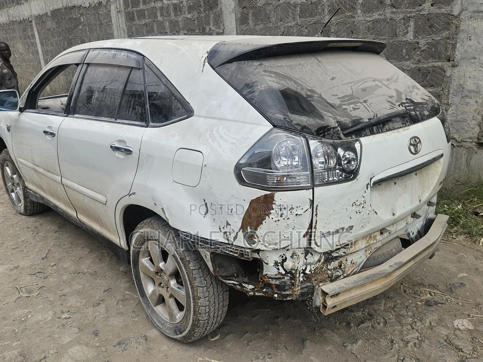 Toyota Harrier 2008 White