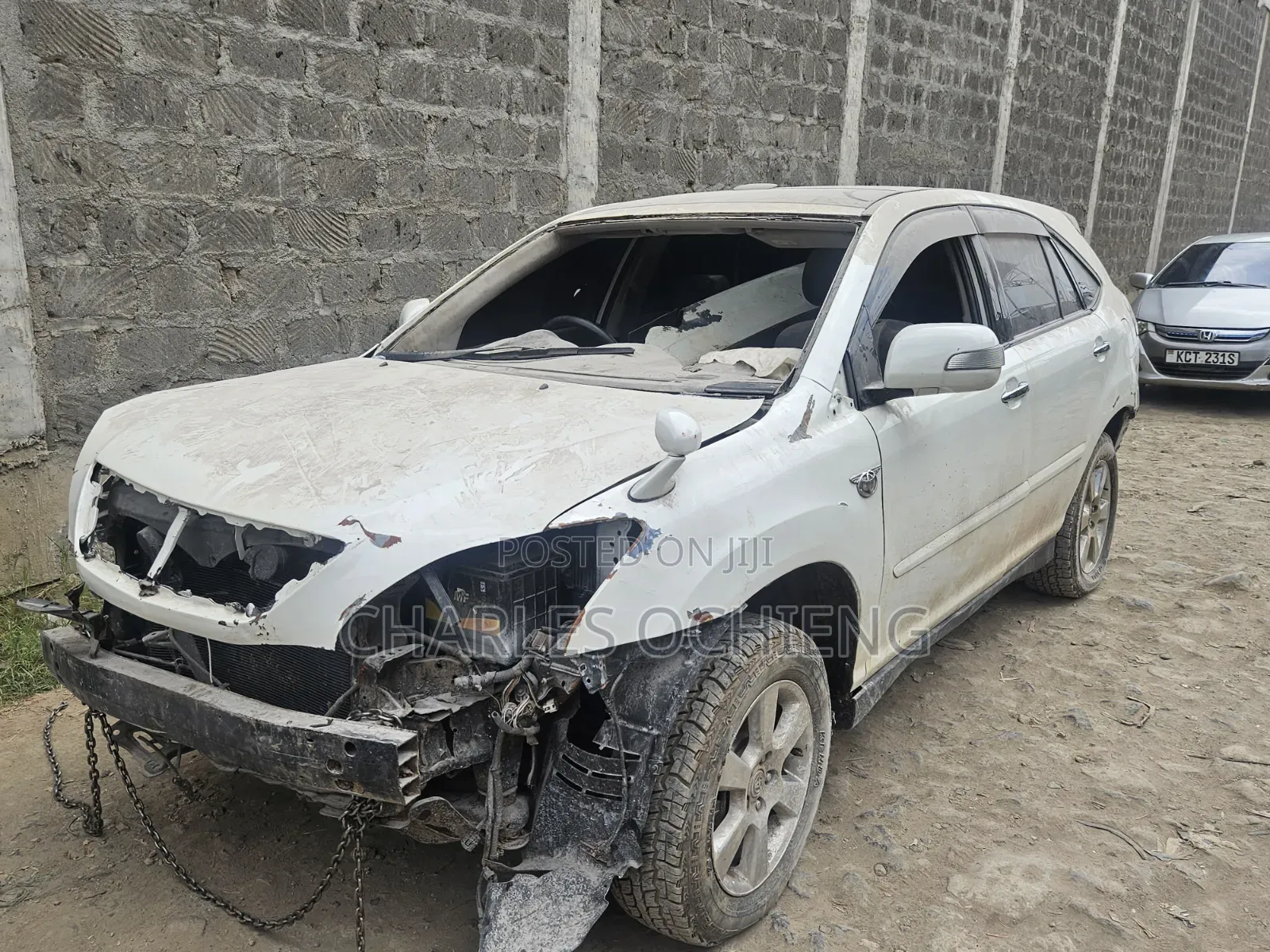 Toyota Harrier 2008 White