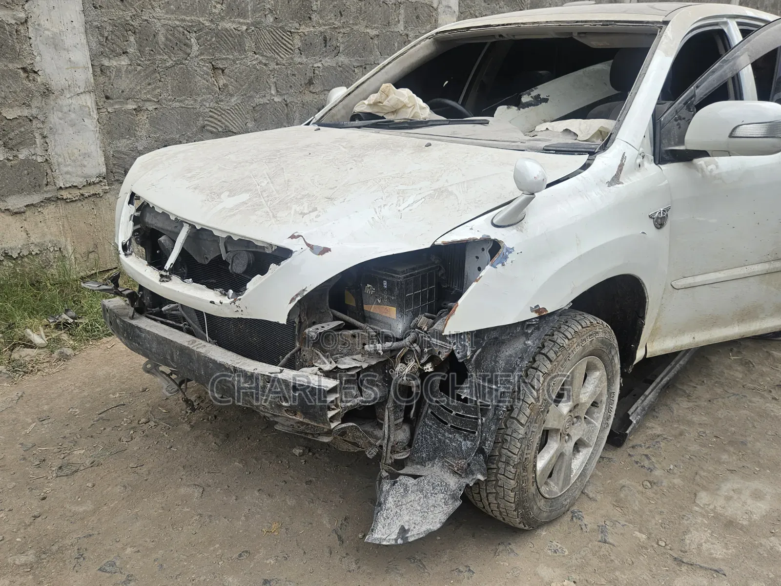 Toyota Harrier 2008 White