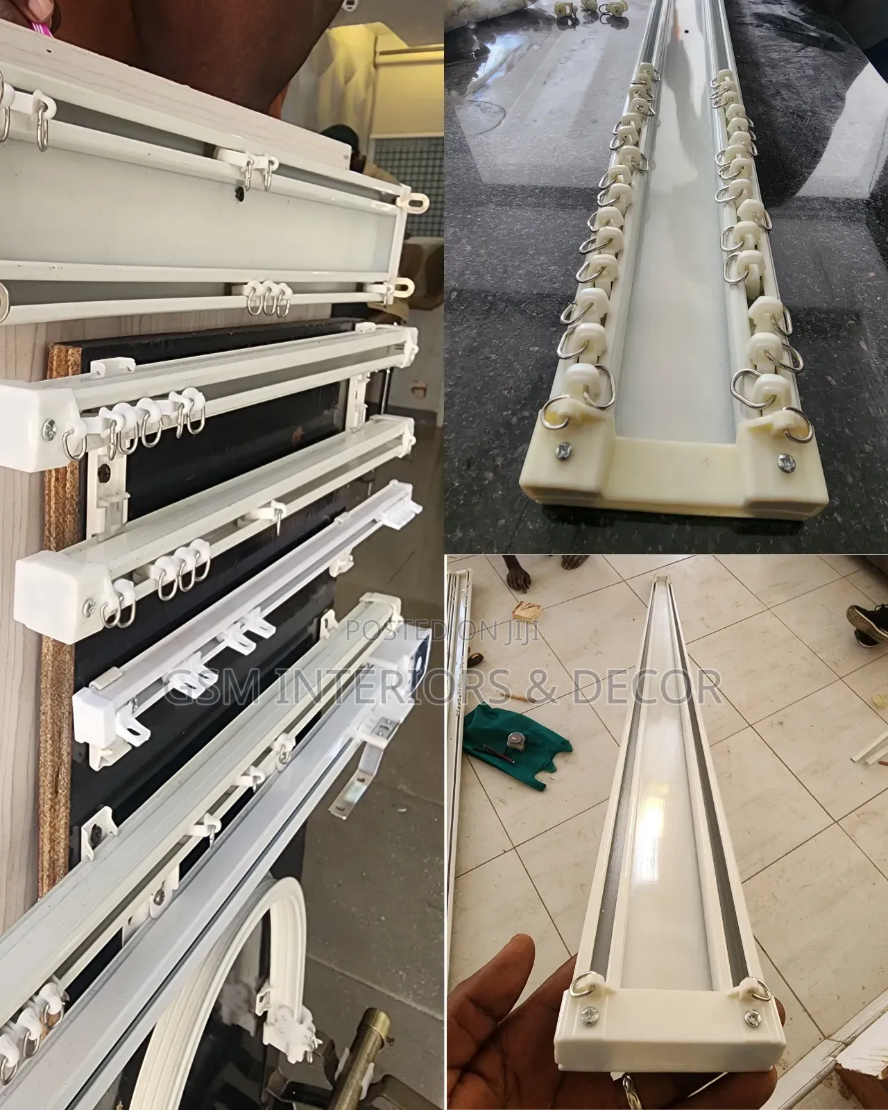 Aluminium Curtain Rails Variety for Sale in Nairobi Kenya CBD