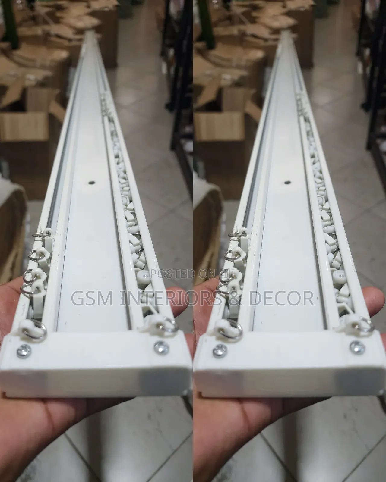 Aluminium Curtain Rails Variety for Sale in Nairobi Kenya CBD