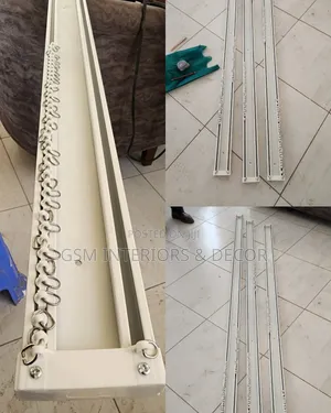 Aluminium Curtain Rails for Ceiling-Roof Mount Fixing