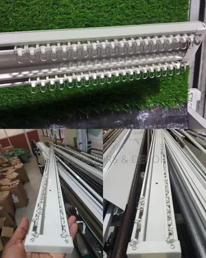 Aluminium Curtain Rails Double in Home Accesories