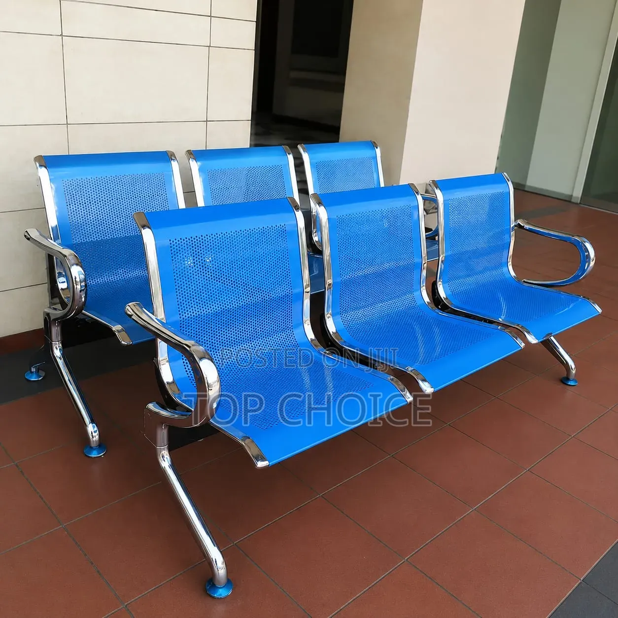Airport Chairs ; 3- Link Waiting Bench