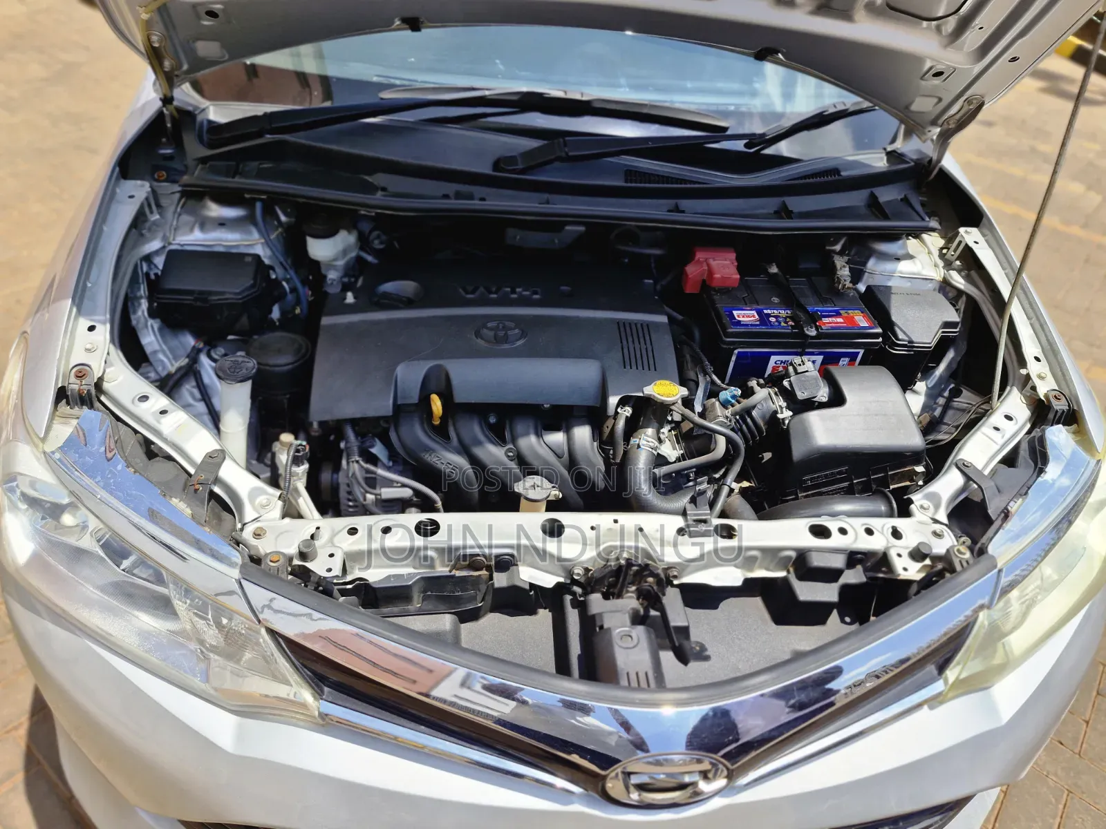 Toyota Corolla Fielder 2015 Silver