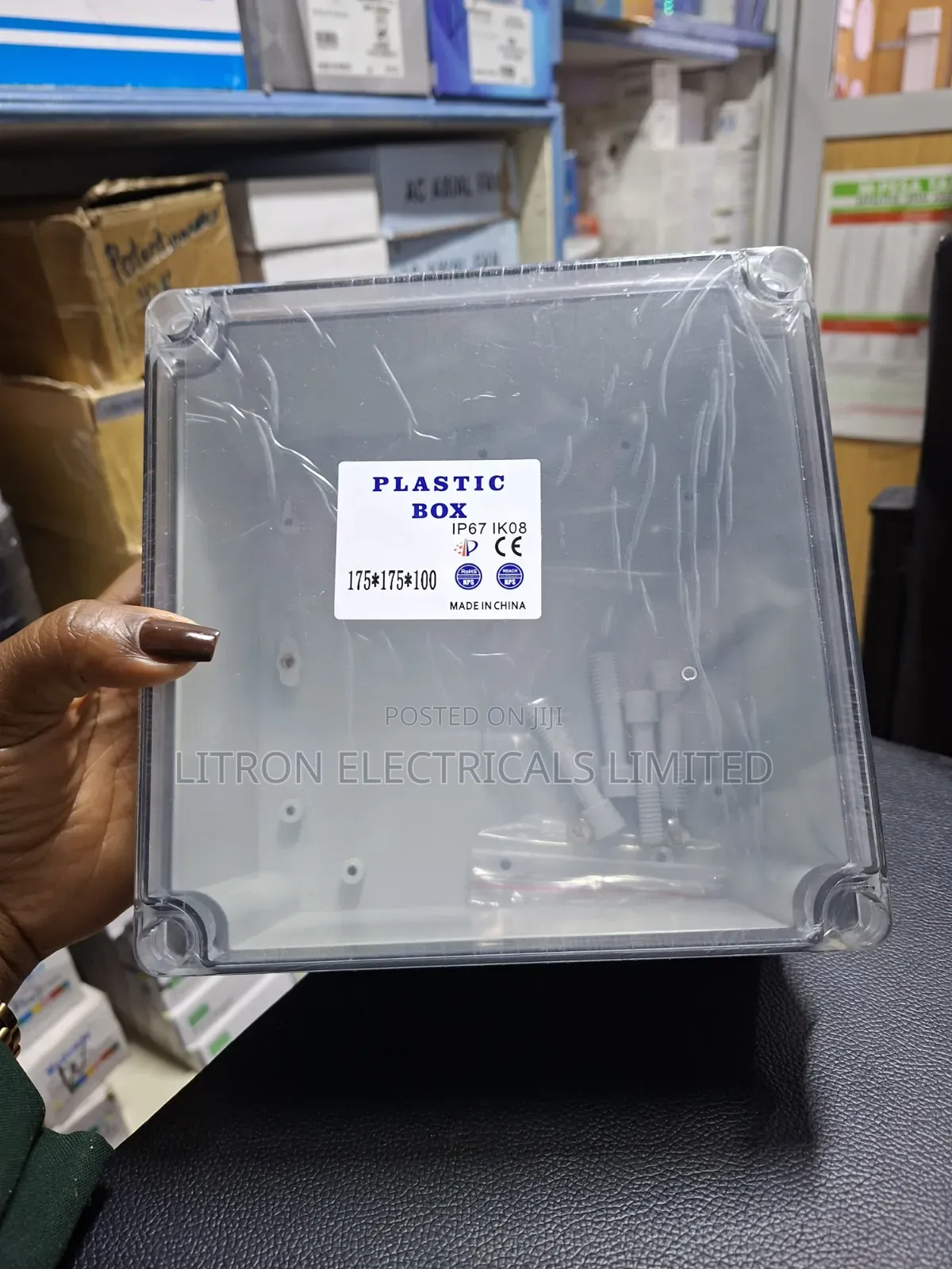 Clear Cover Enclosure Box