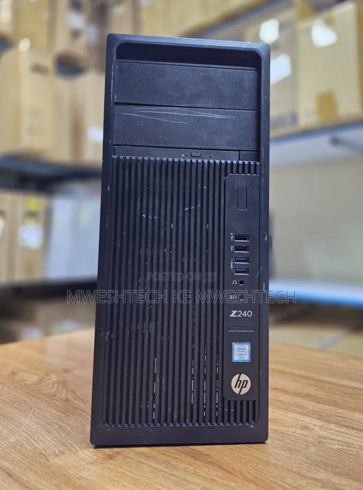 Desktop Computer HP Z240 8GB Intel Core i7 HDD+SSD 256GB