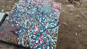 The Pink Flame Painting