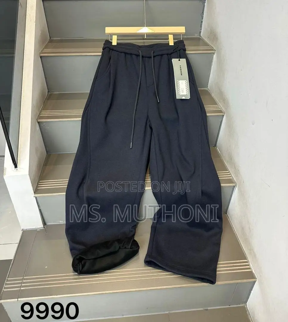 New Heavy-Weight Wide-Leg Joggers