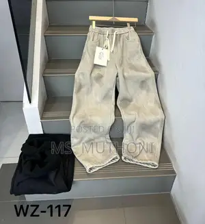 Ultra-Wide Relaxed Pants (Sweat Pants)